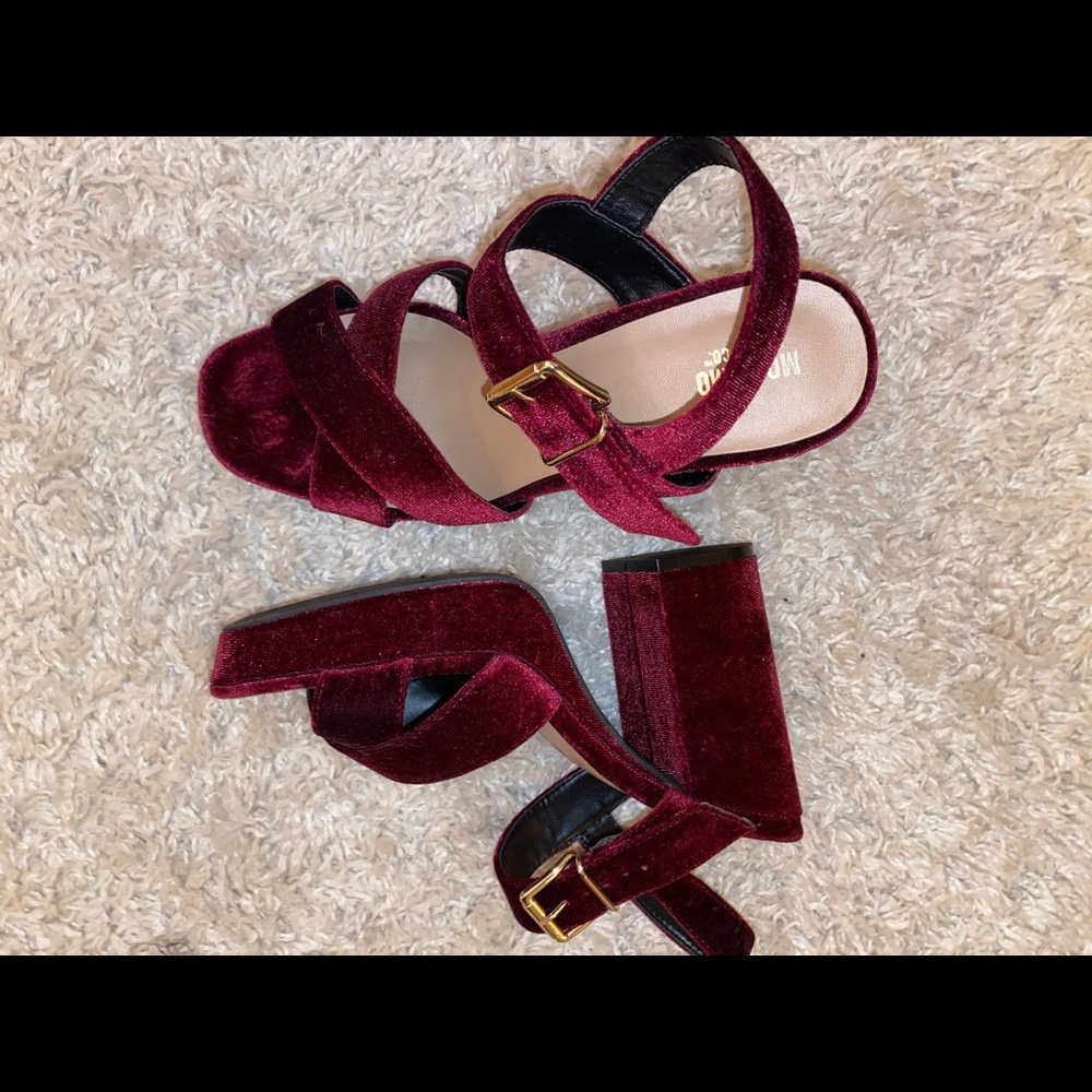 Burgundy Heels
